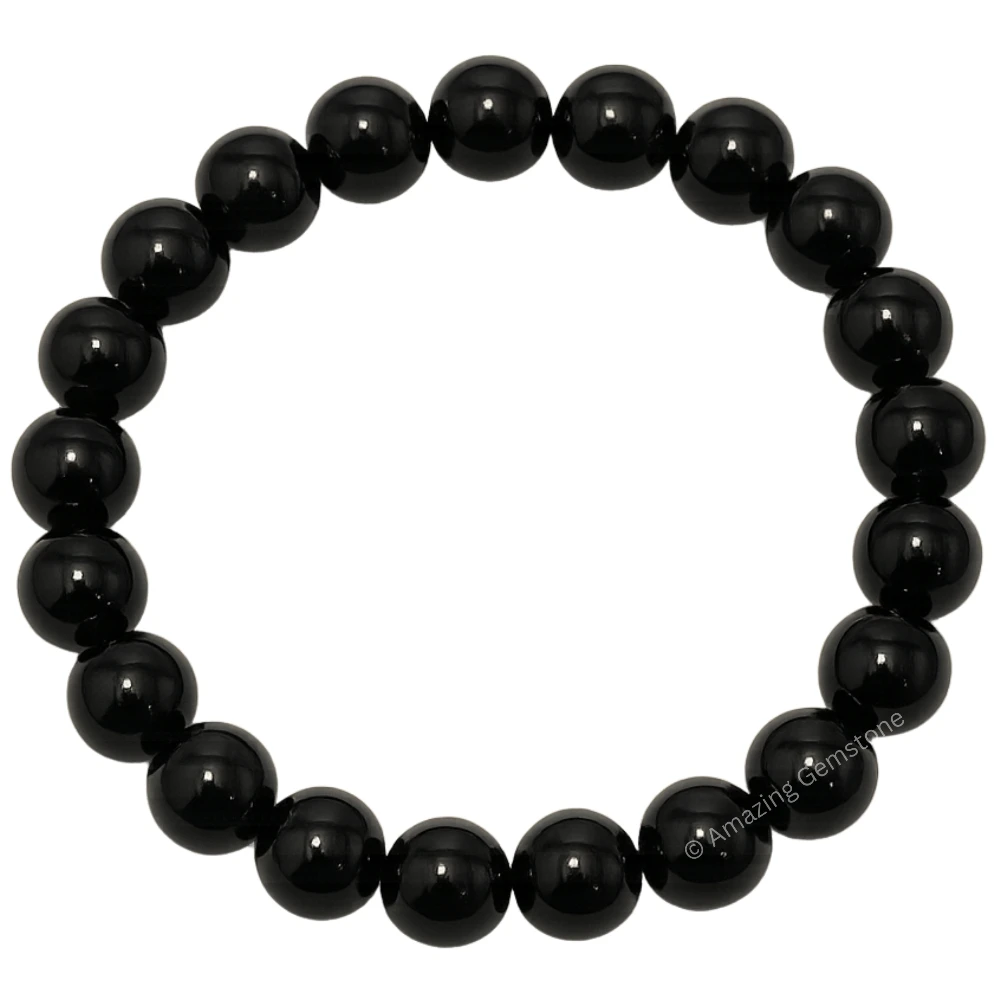 Black Tourmaline Bracelet (Stretchable)