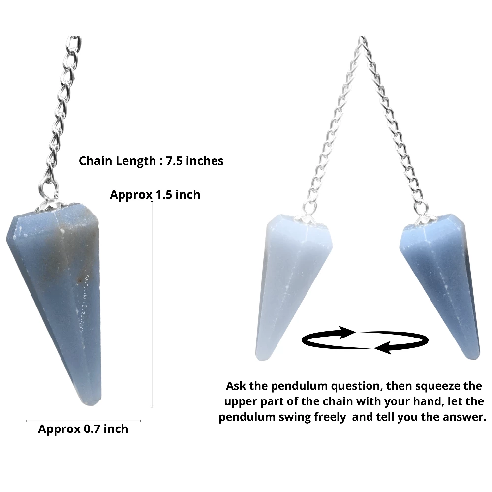 Angelite Pendulum