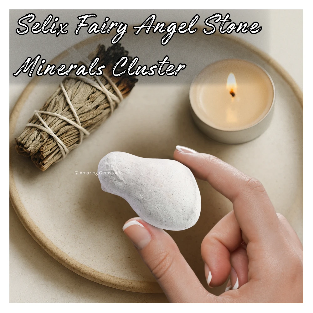 Selix Fairy Angel Stone Crystal Mineral Specimen (Small)
