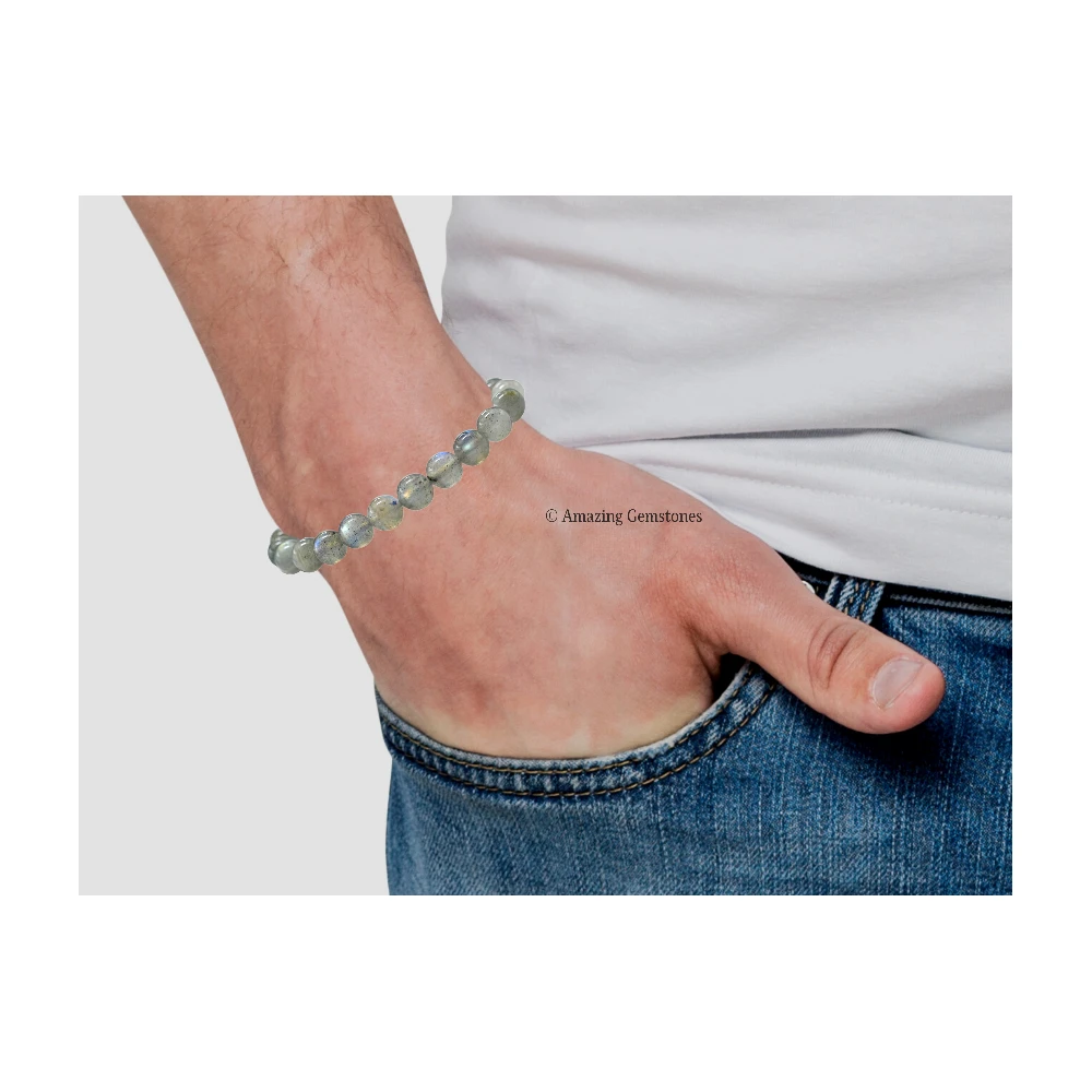 Labradorite Bracelet (Elastic)