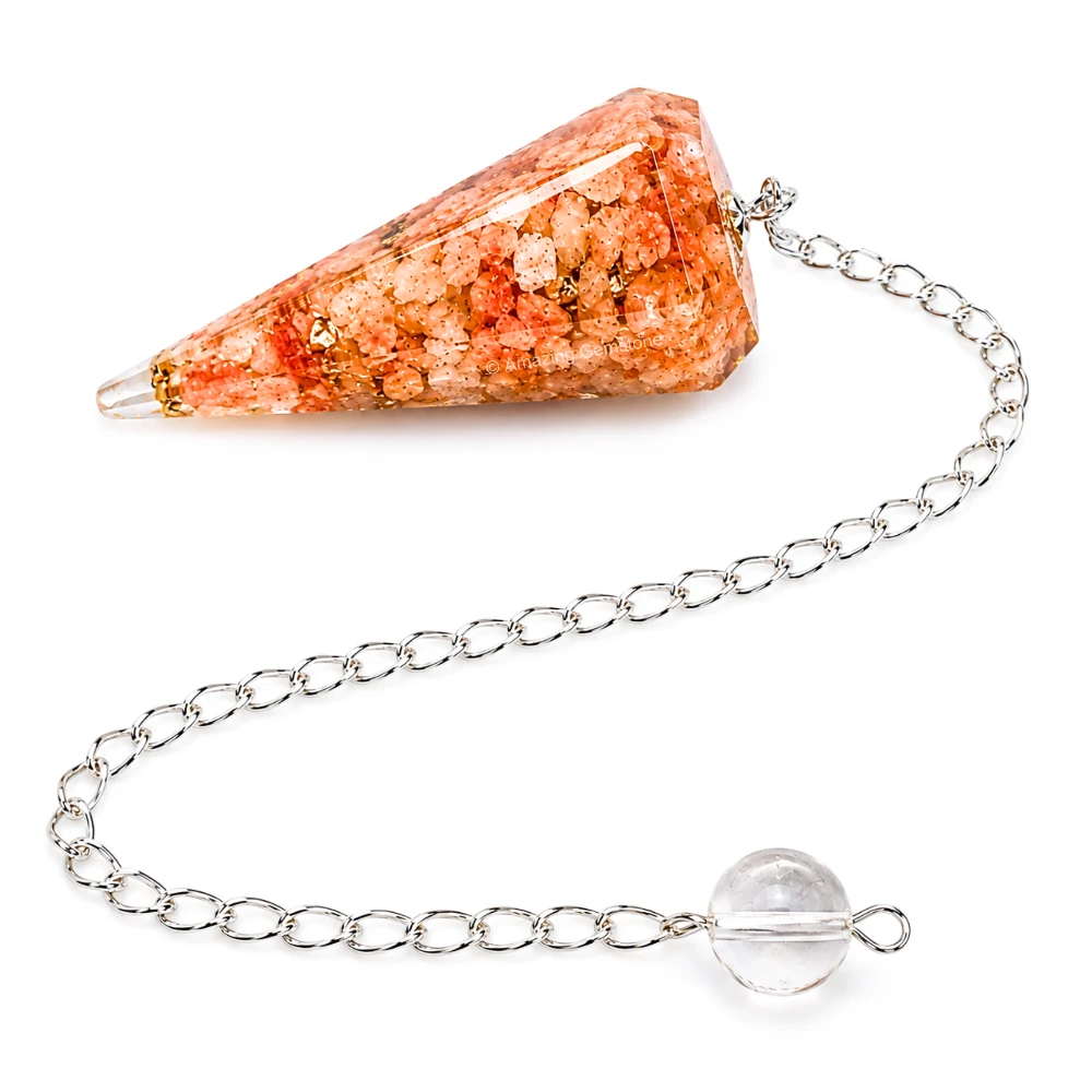 Sunstone Orgone Pendulum