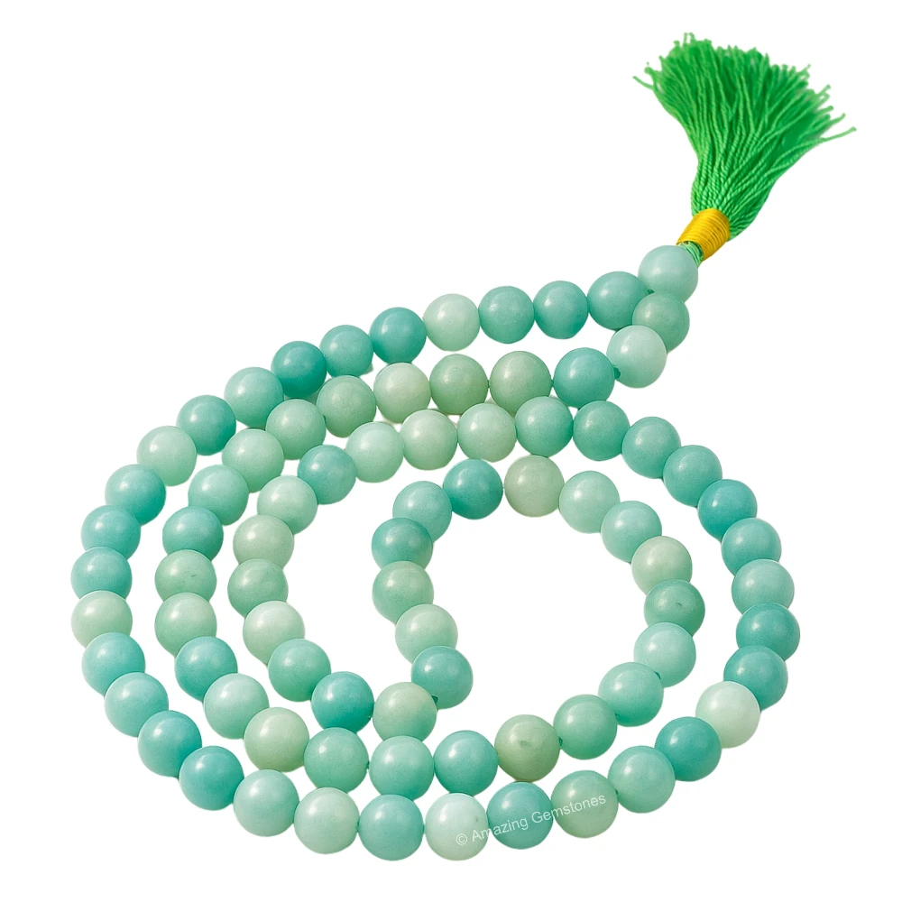 Amazonite Mala (Without Knot)