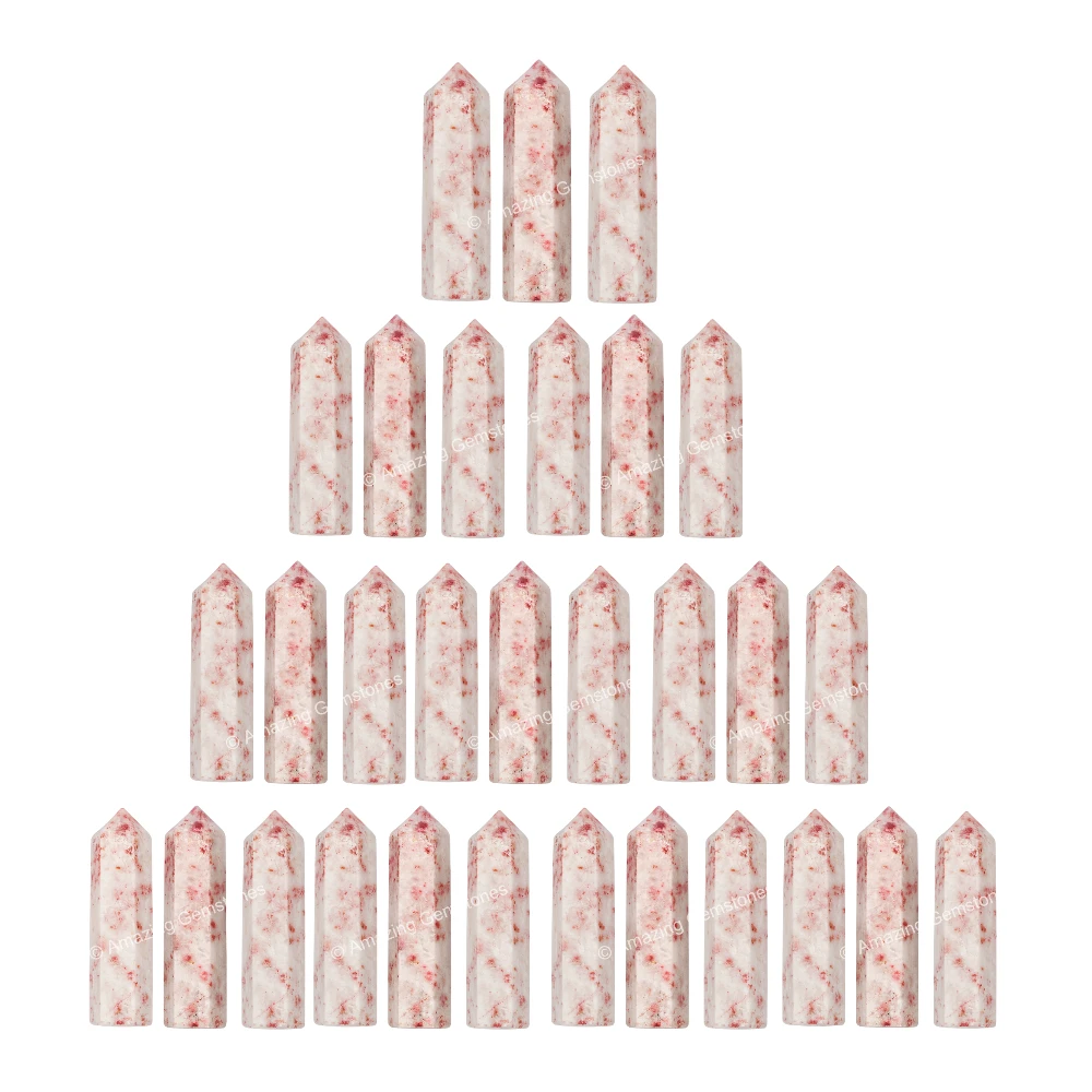 Cinnabarite Pencil Points (Set of 3)