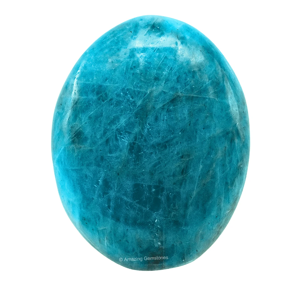 Blue Apatite Palm Stone