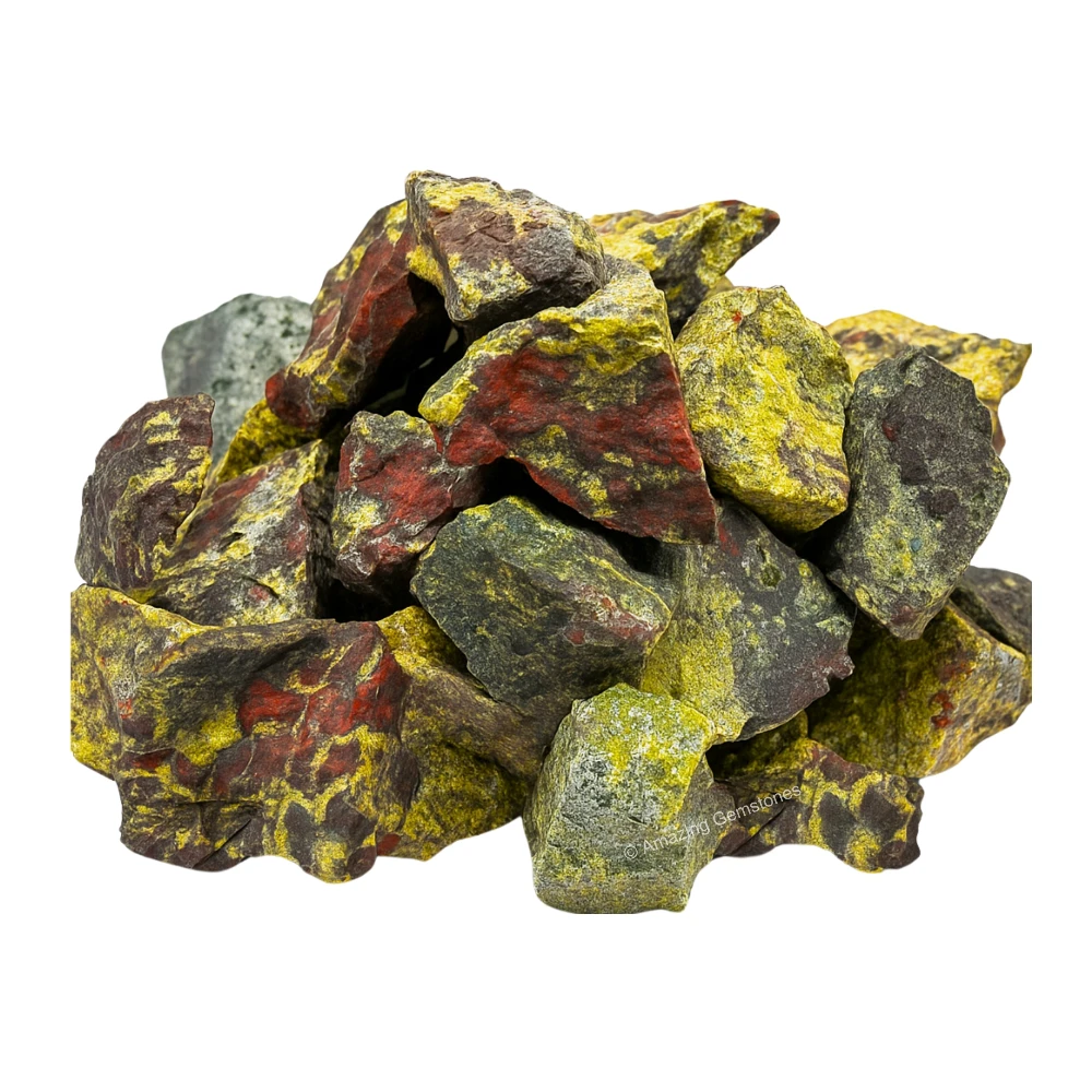Dragon Bloodstone Raw Crystals (2 Pieces)
