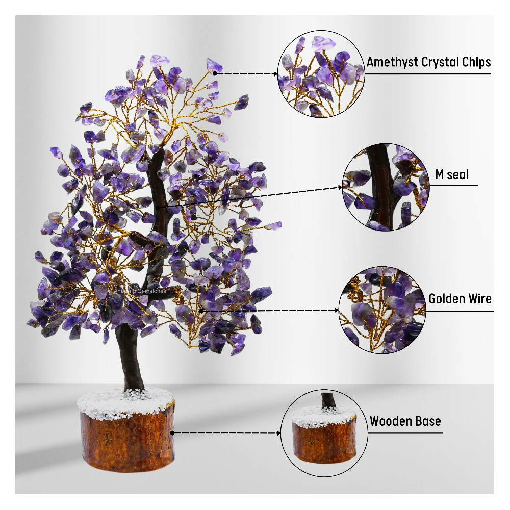Amethyst Tree (200 Beads)
