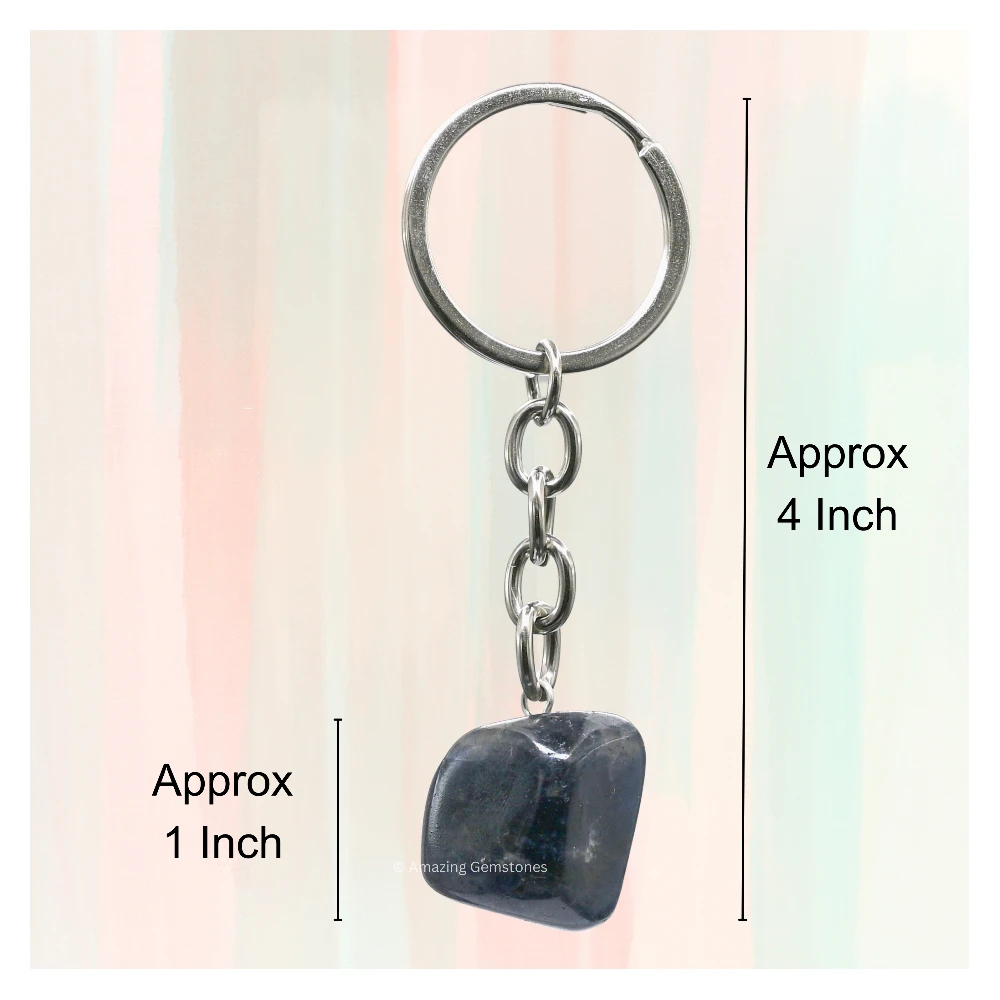 Iolite Keychain Keys Holder (Tumble)