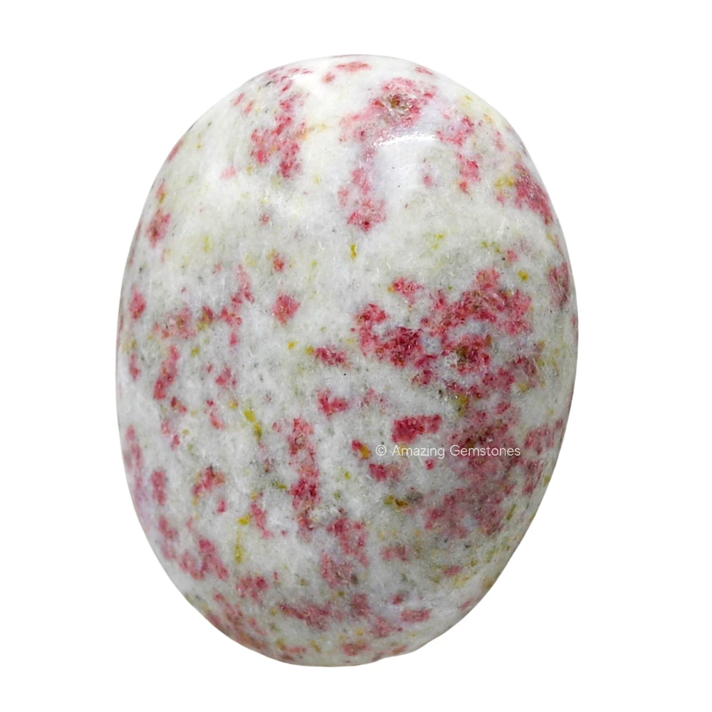 Cinnabarite Palm Stone