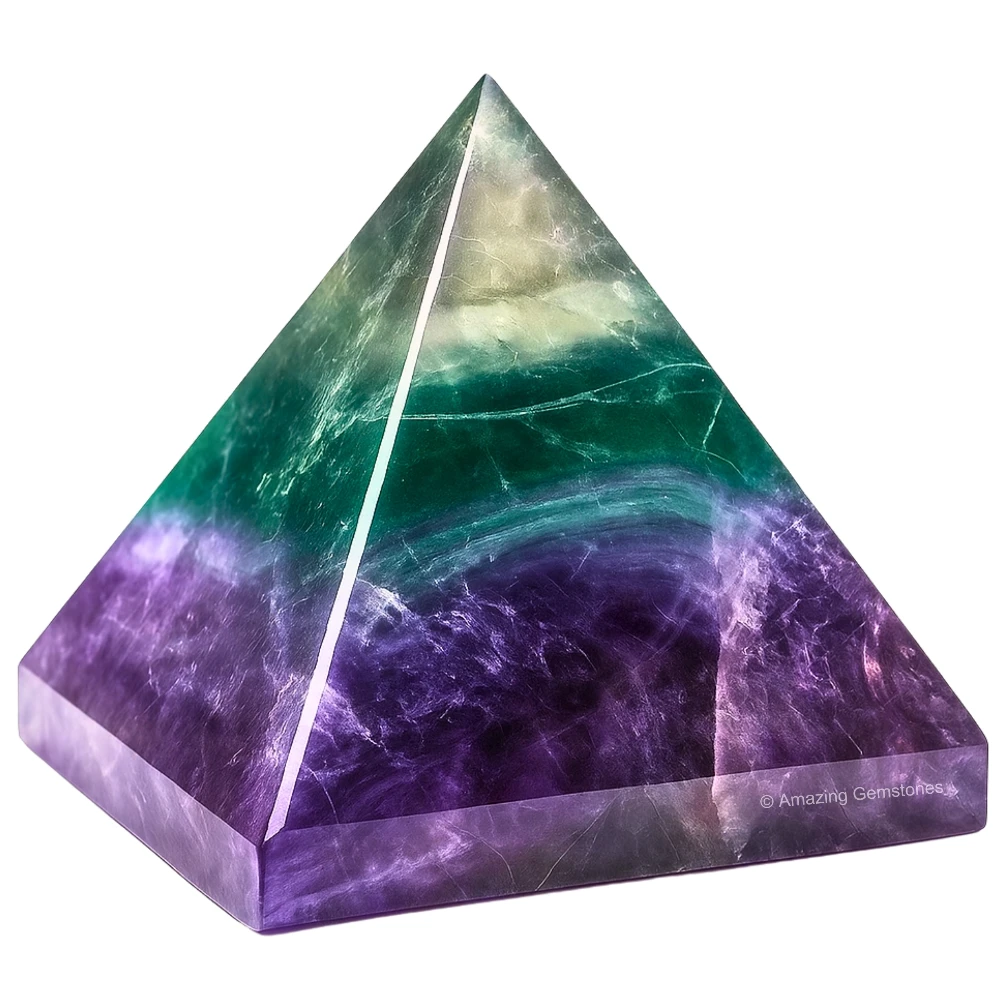 Fluorite Pyramid (1.5 Inch)