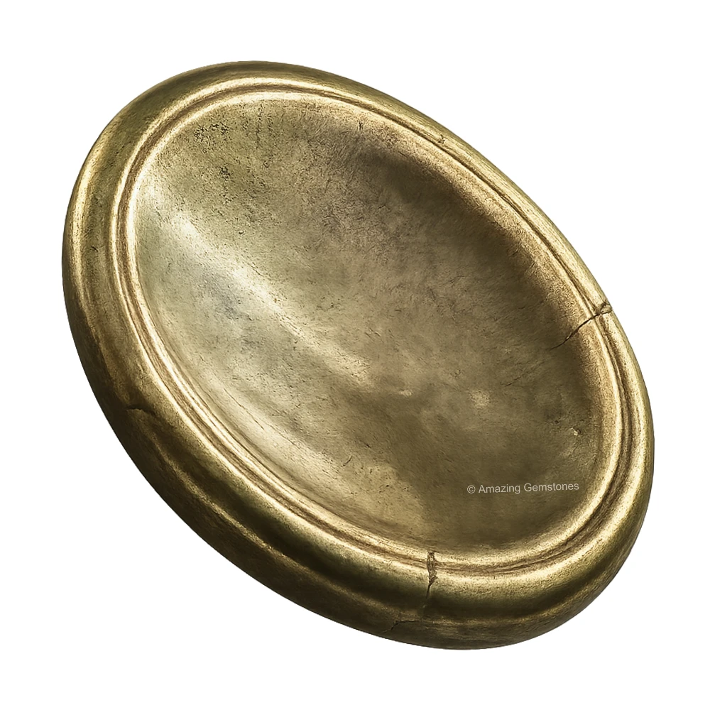 Pyrite Worry Stone