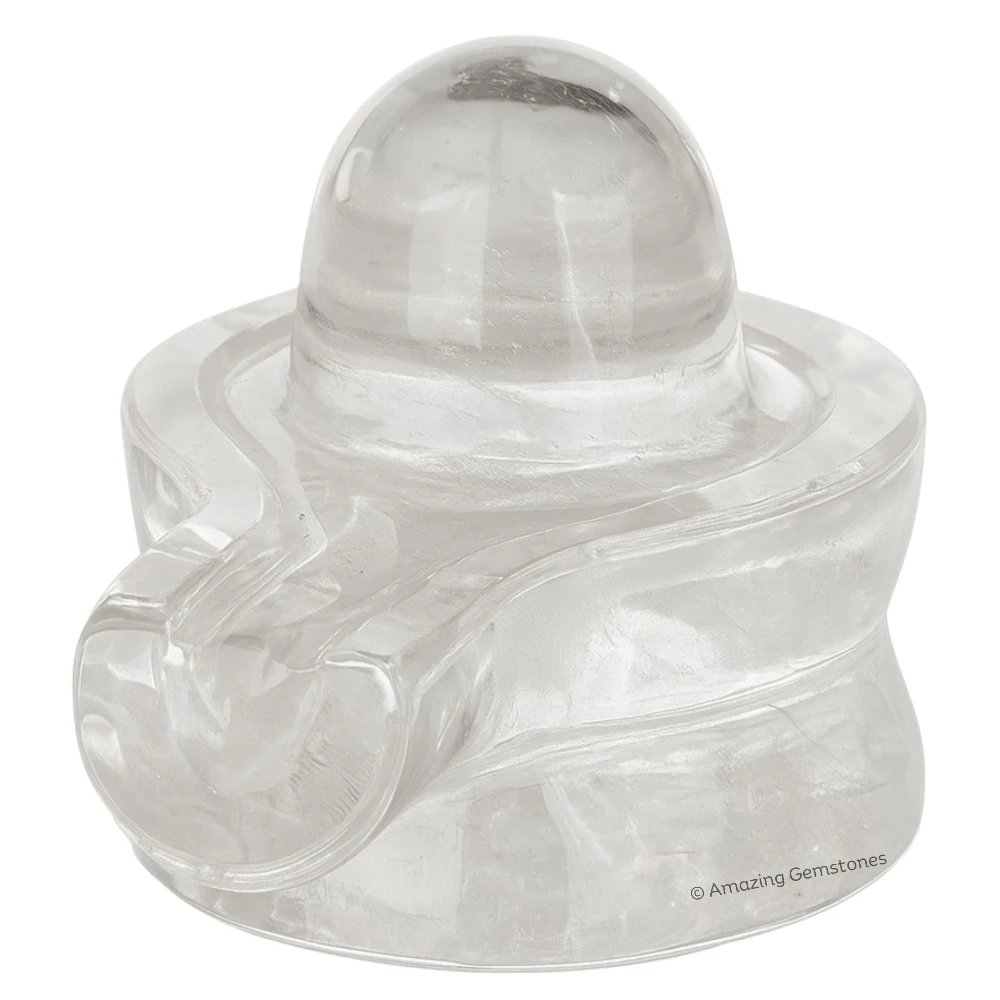 Clear Quartz Shivling (30-50 Gram)