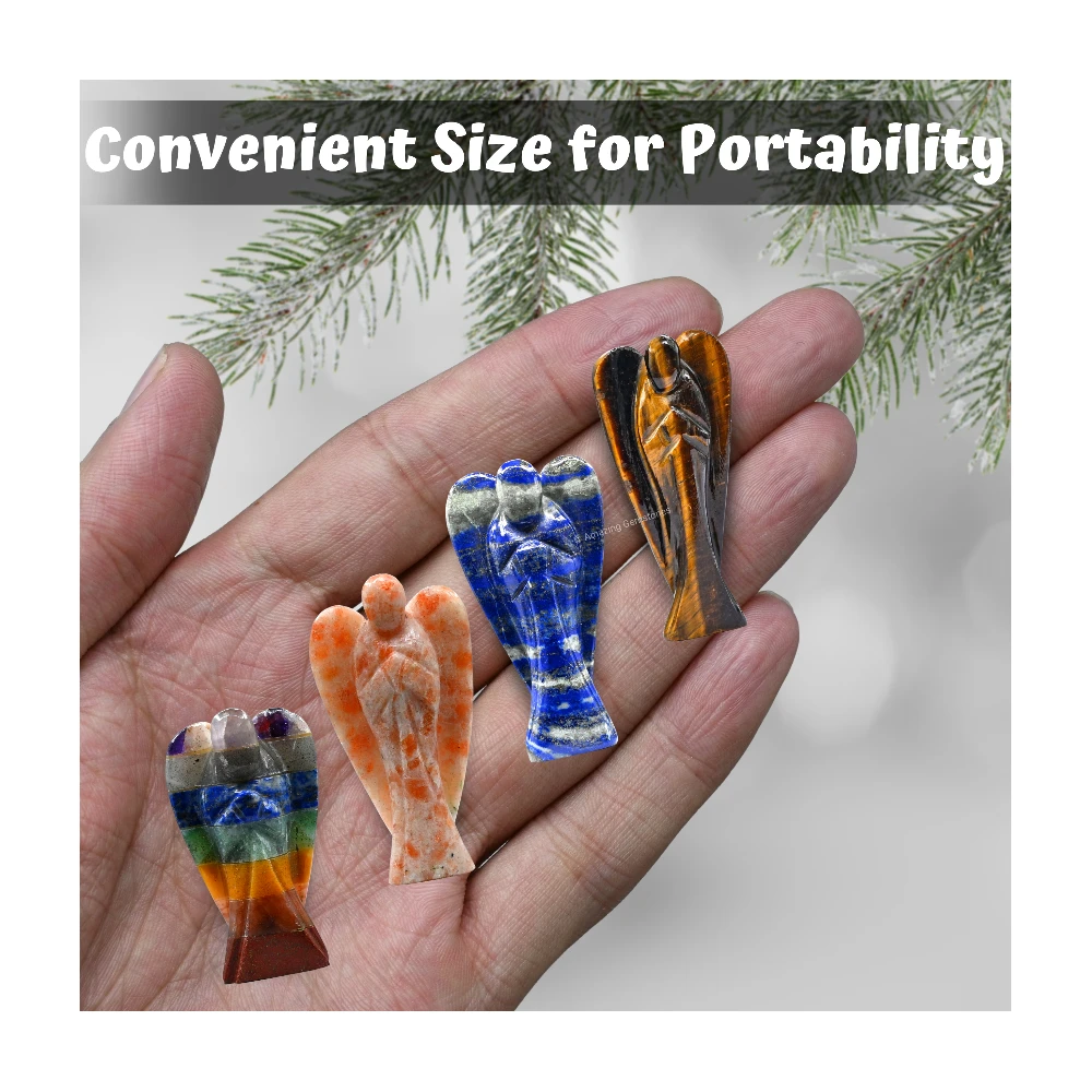 Pack of 5 Crystal Angel