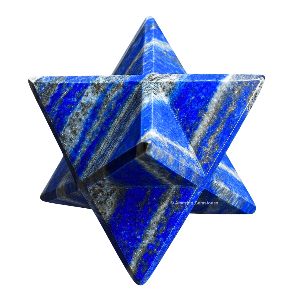 Lapis Lazuli Merkaba (30-40 mm)