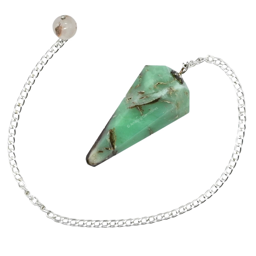 Chrysoprase Pendulum