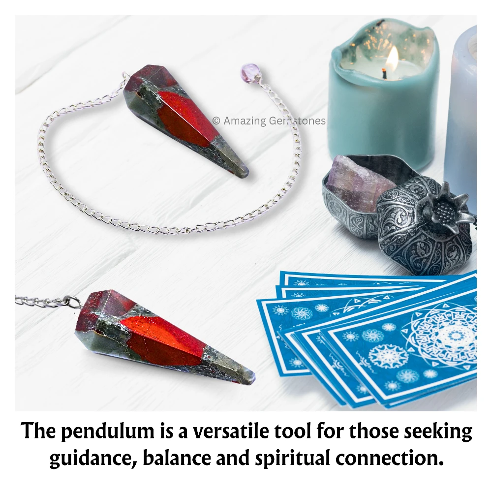African Bloodstone Pendulum