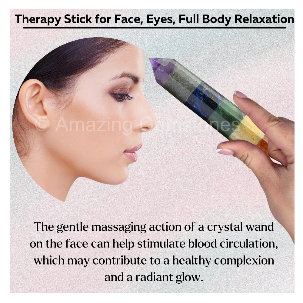 Chakra Wand (Faceted)