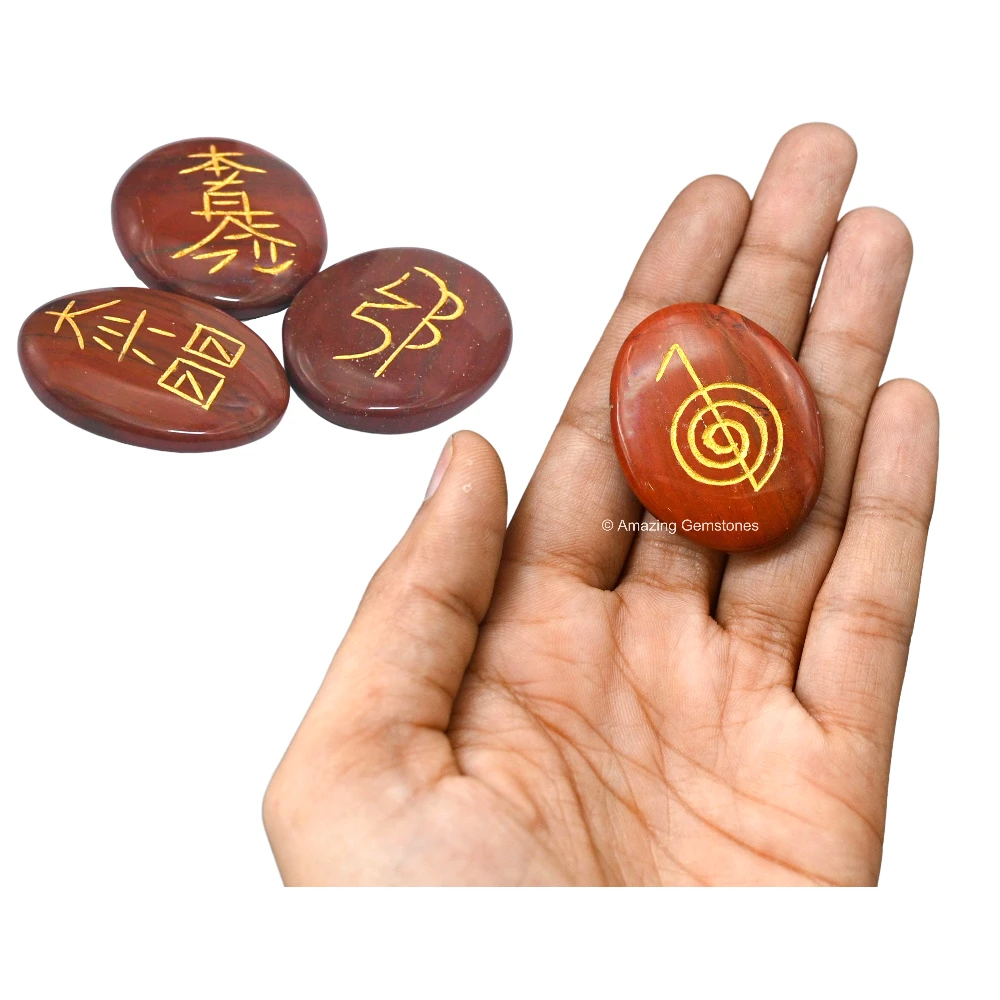Red Jasper Usui Reiki Set