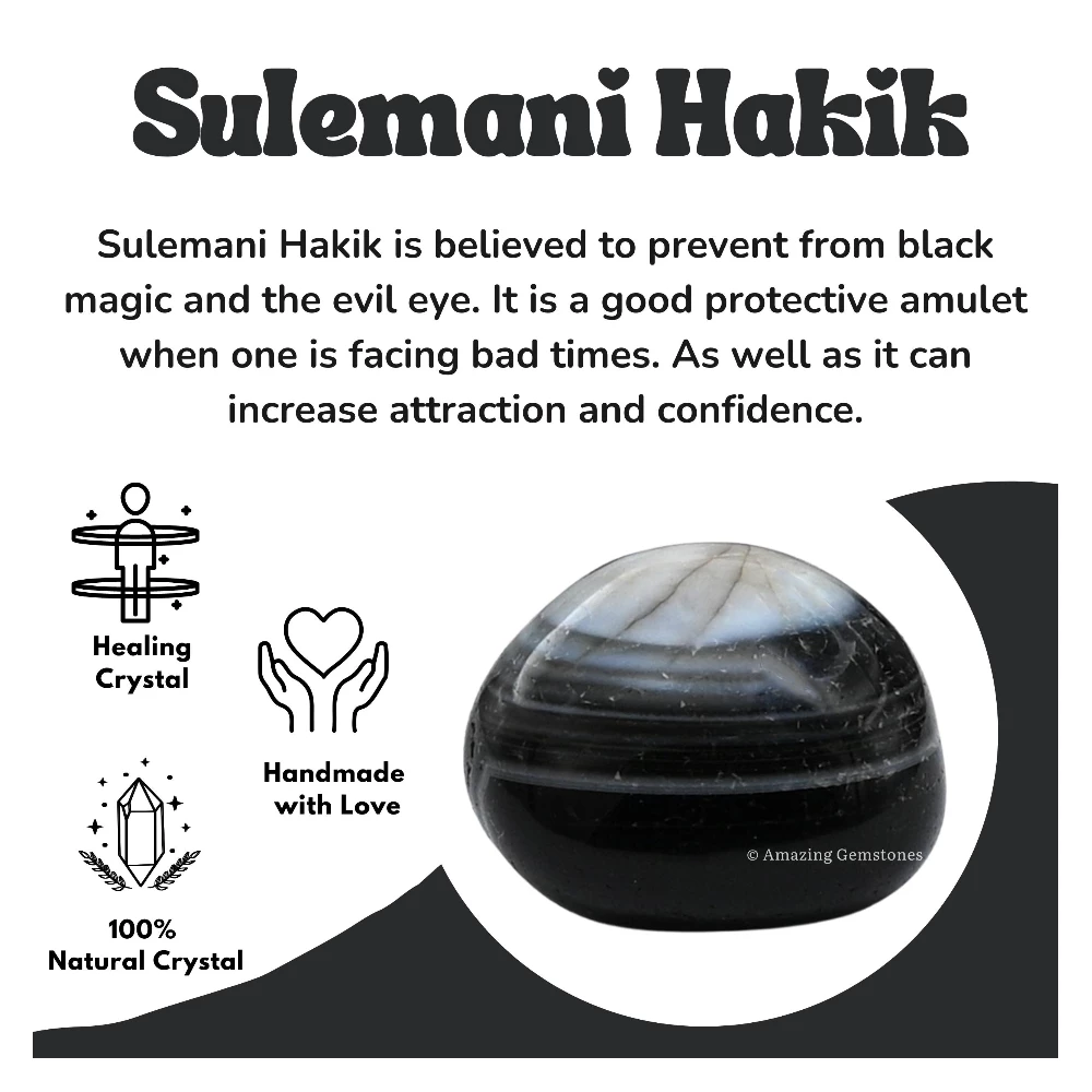 Tumbled Sulemani Hakik Stone Crystals (1 oz)