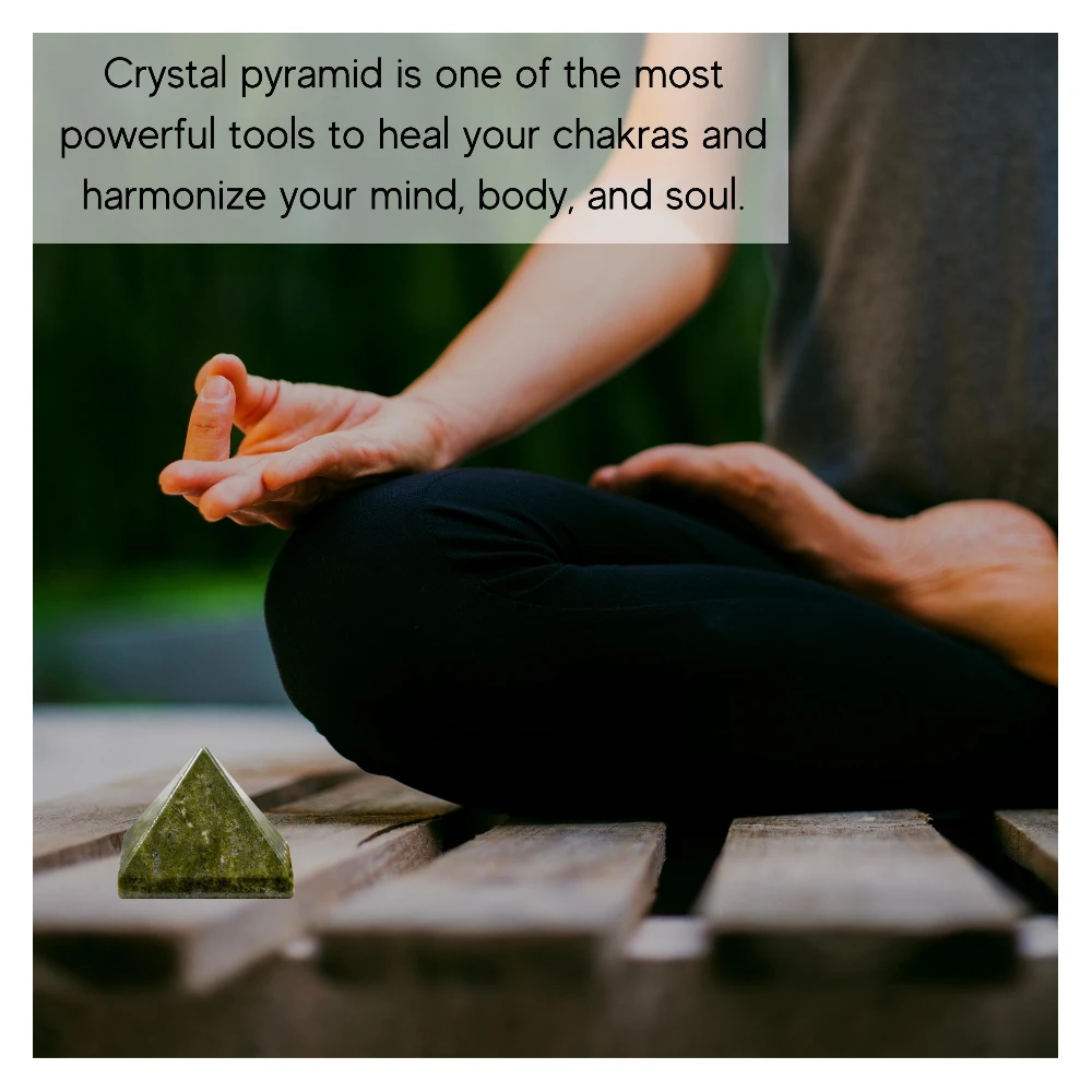 Vesuvianite Pyramid (1 Inch)