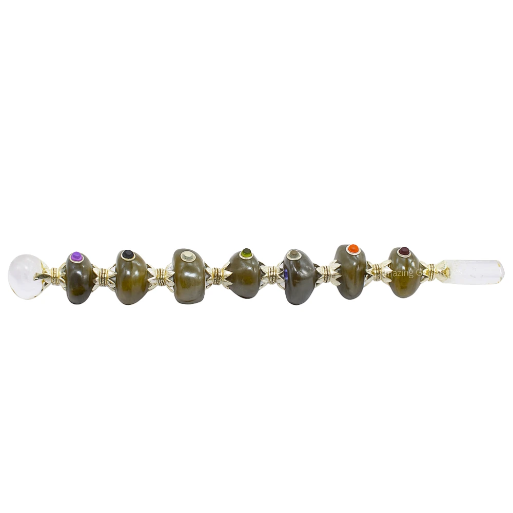 Labradorite Tumbled Healing Crystal Wand