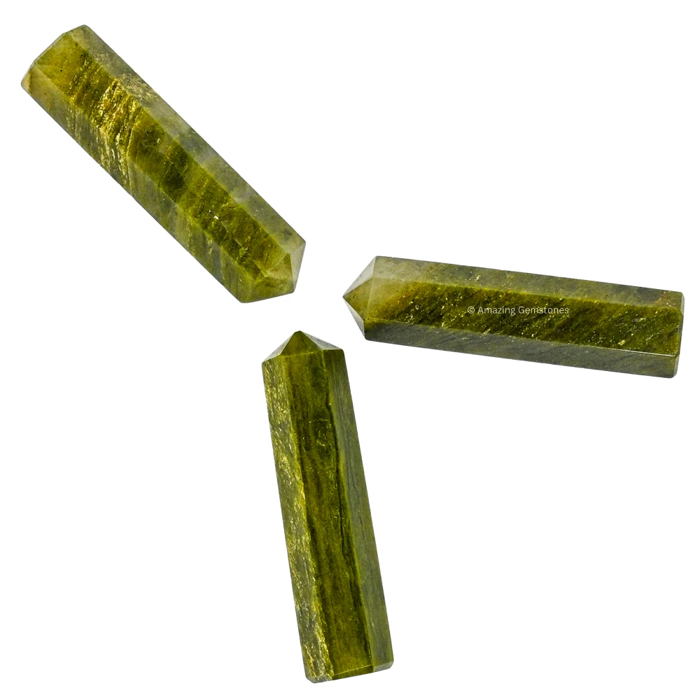 Vesuvianite Pencil Points (Set of 10)