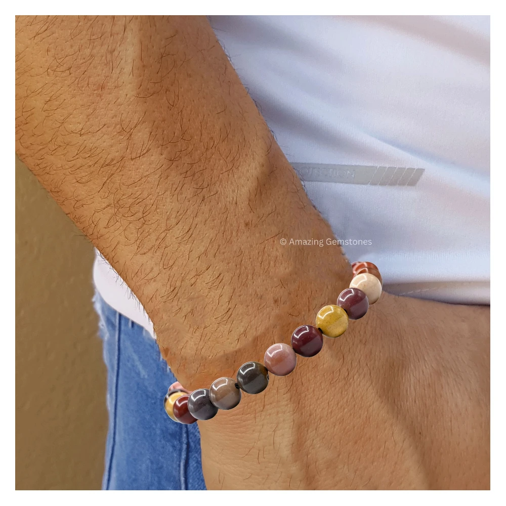 Mookaite Jasper Bracelet (Adjustable)