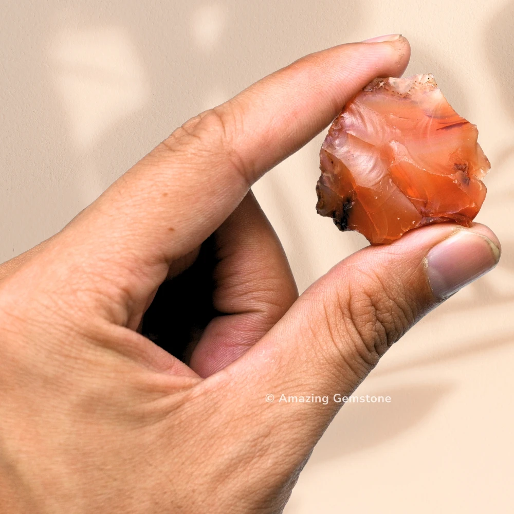 Carnelian Raw Crystals (1 LB)