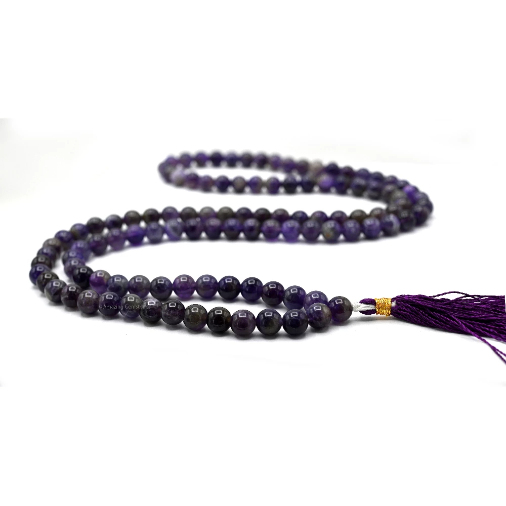 Amethyst Mala (Without Knot)