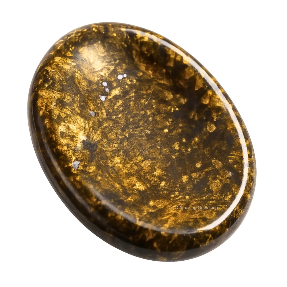 Bronzite Worry Stone