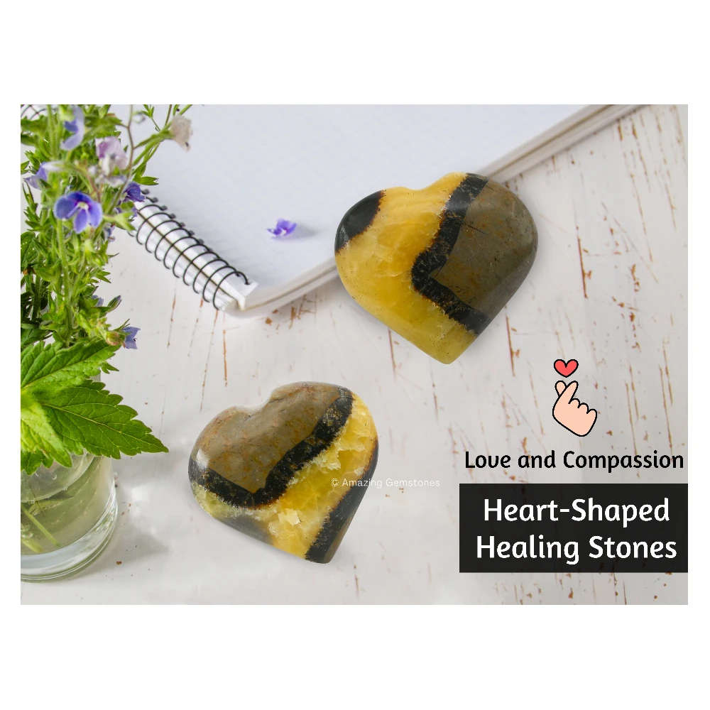 Septarian Heart