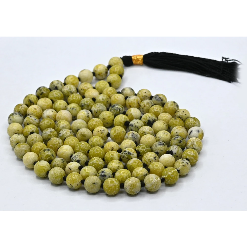 Serpentine Mala (Hand Knotted)