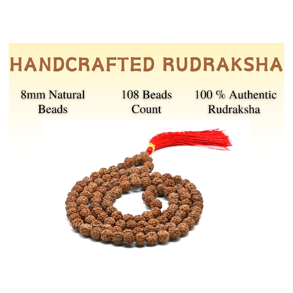 Rudraksha Mala (Without Knot)
