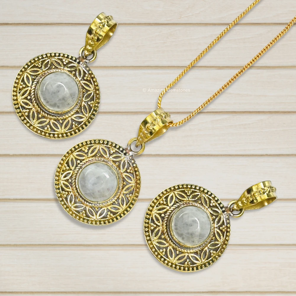 Clear Quartz Bead Necklace Premium