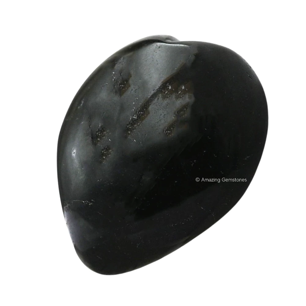 Natural Black Tourmaline Heart