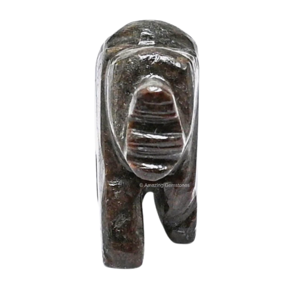 Garnet Mini Elephant Crystal Figurine