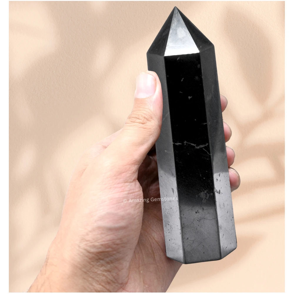 Shungite Tower (5.5" to 6" Inch)