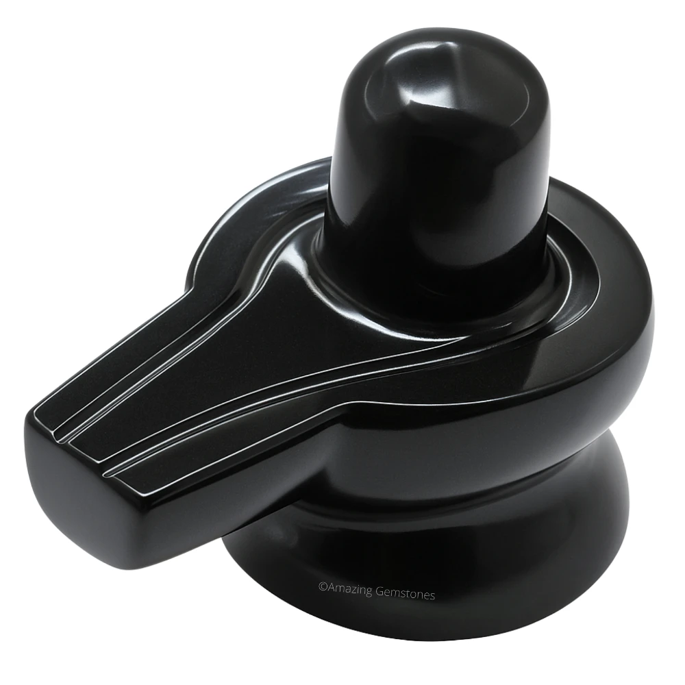 Black Obsidian Shivling