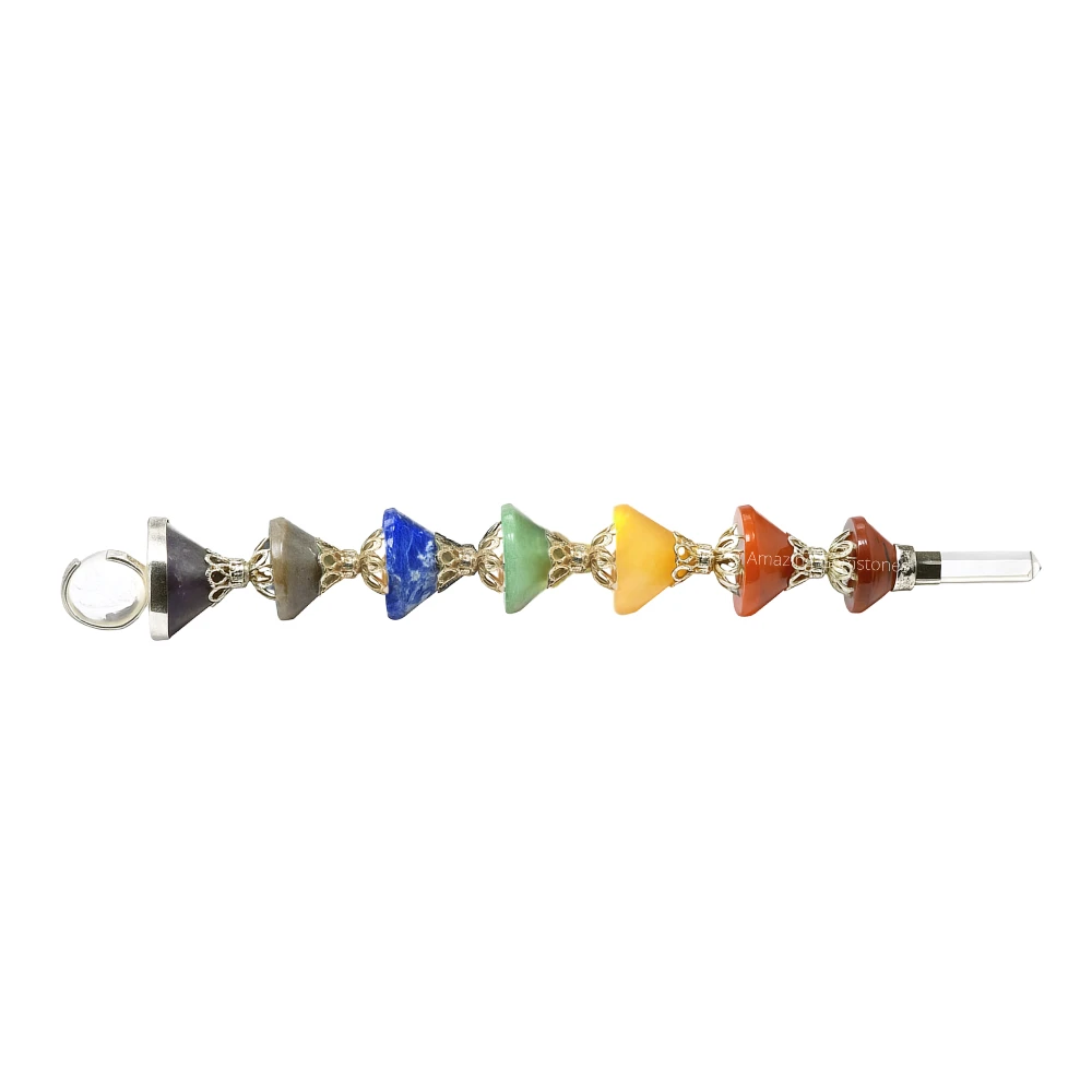 Chakra Cone Healing Crystal Wand