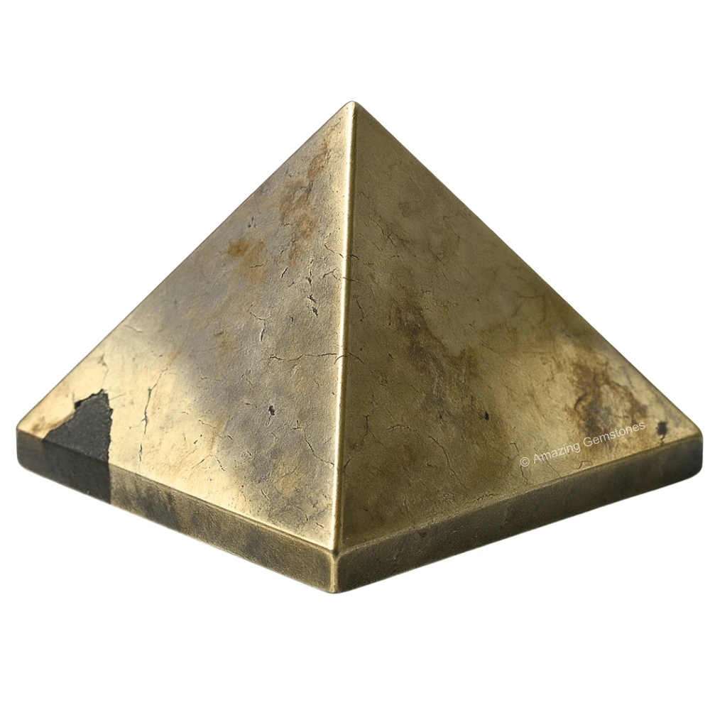 Pyrite Pyramid (1.5 Inch)