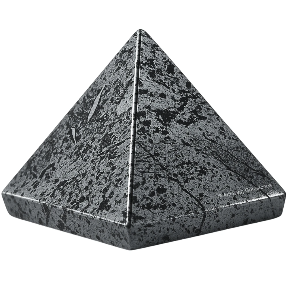 Hematite Pyramid (1.5 Inch)