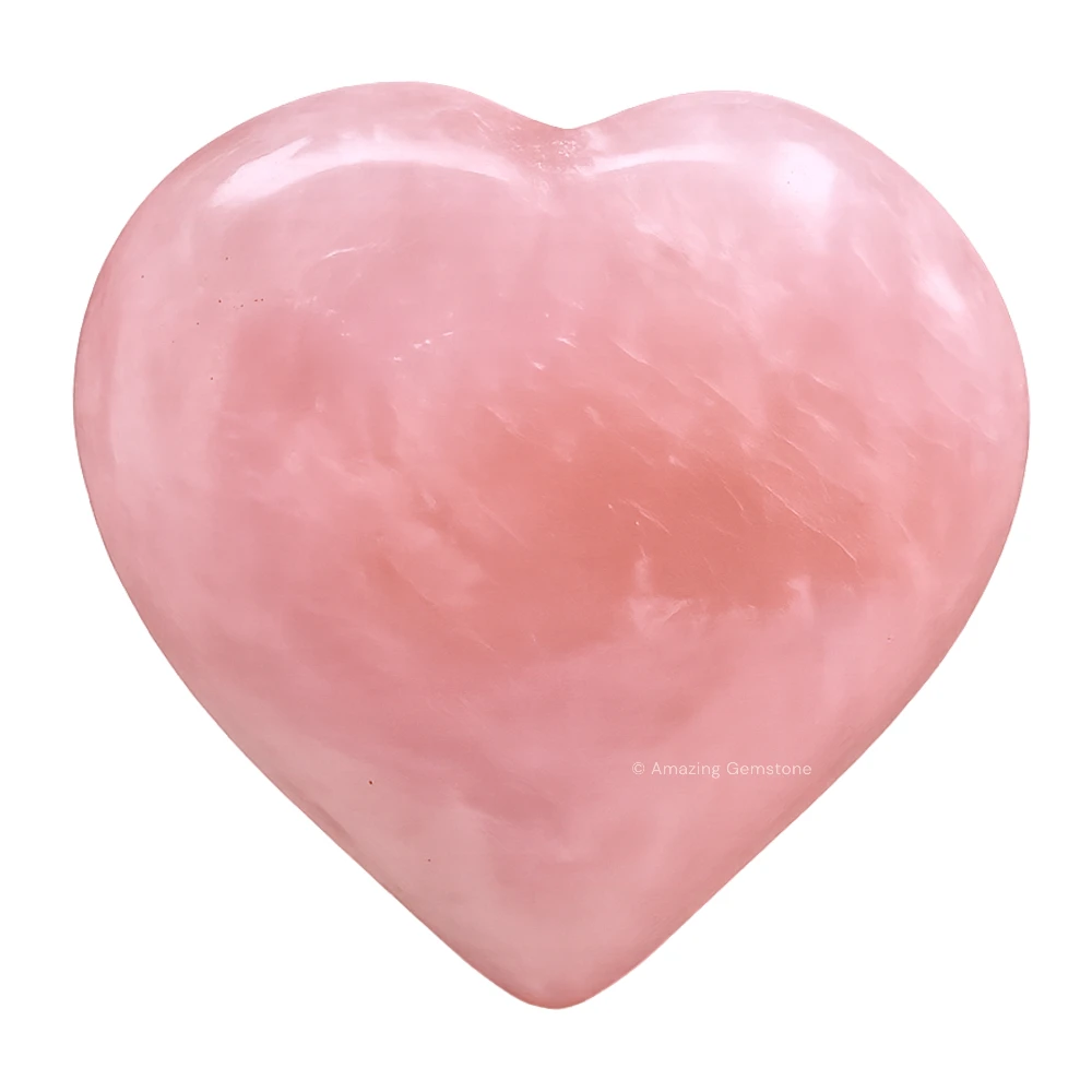 Rose Quartz Heart
