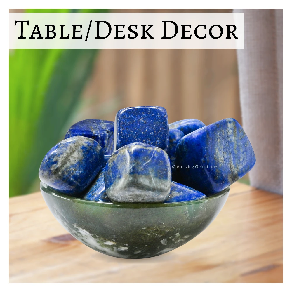 Tumbled Lapis Lazuli Crystals Stones (1000+ Carats)