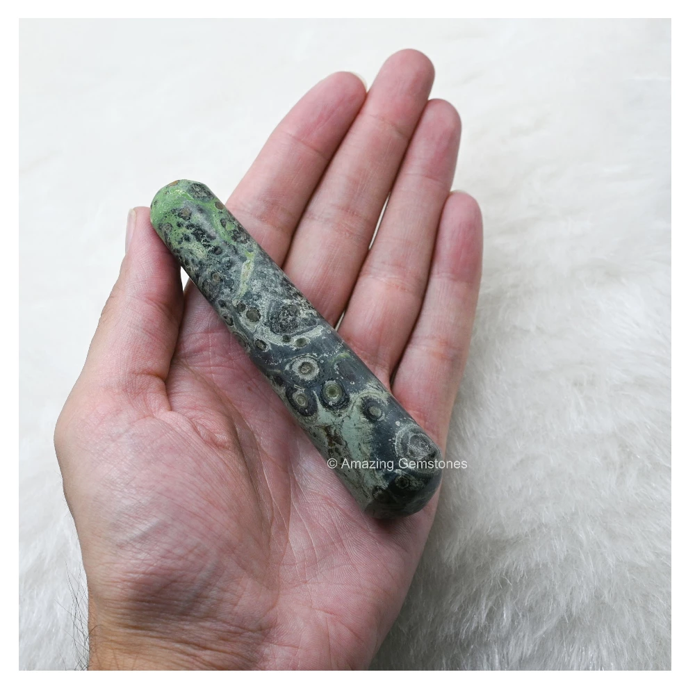 Kambaba Jasper Wand (Smooth)