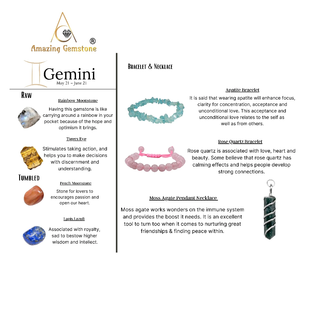 Crystals for Gemini (Premium Set)