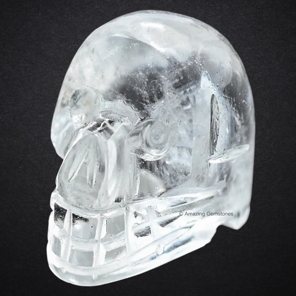 Clear Quartz Skull