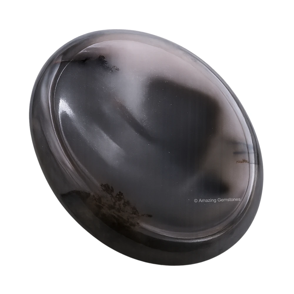 Dendrite Agate Worry Stone