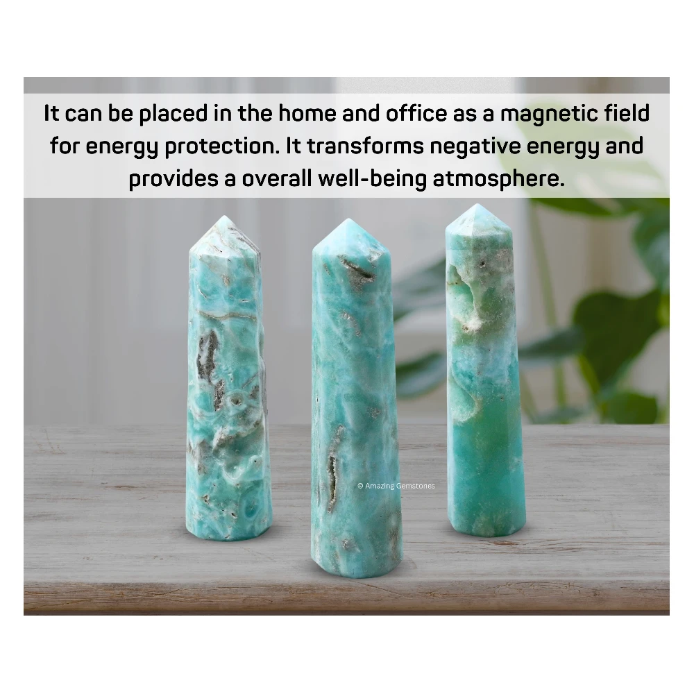 Caribbean Calcite Tower (3" to 4" inch)