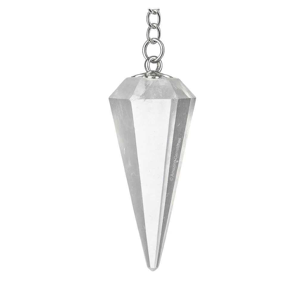 Clear Quartz Pendulum