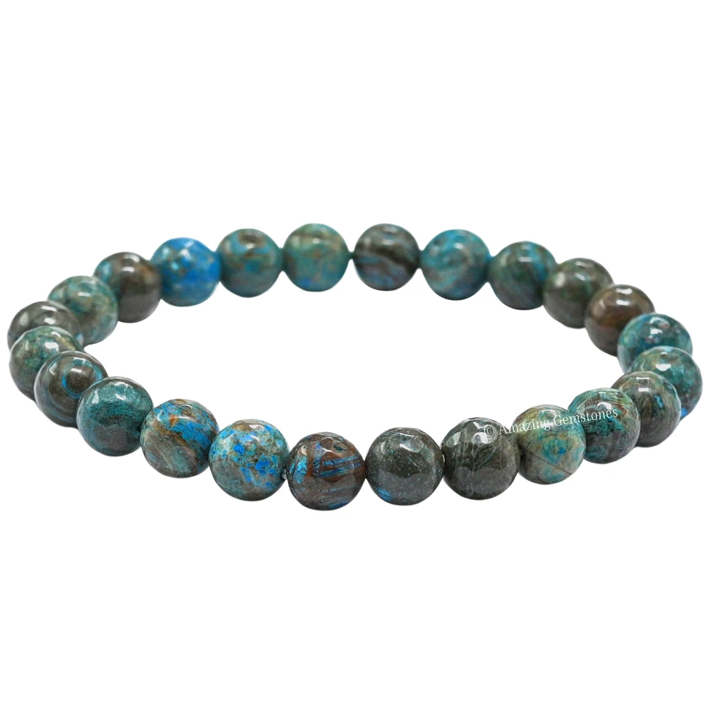 Chrysocolla Bracelet (Faceted)