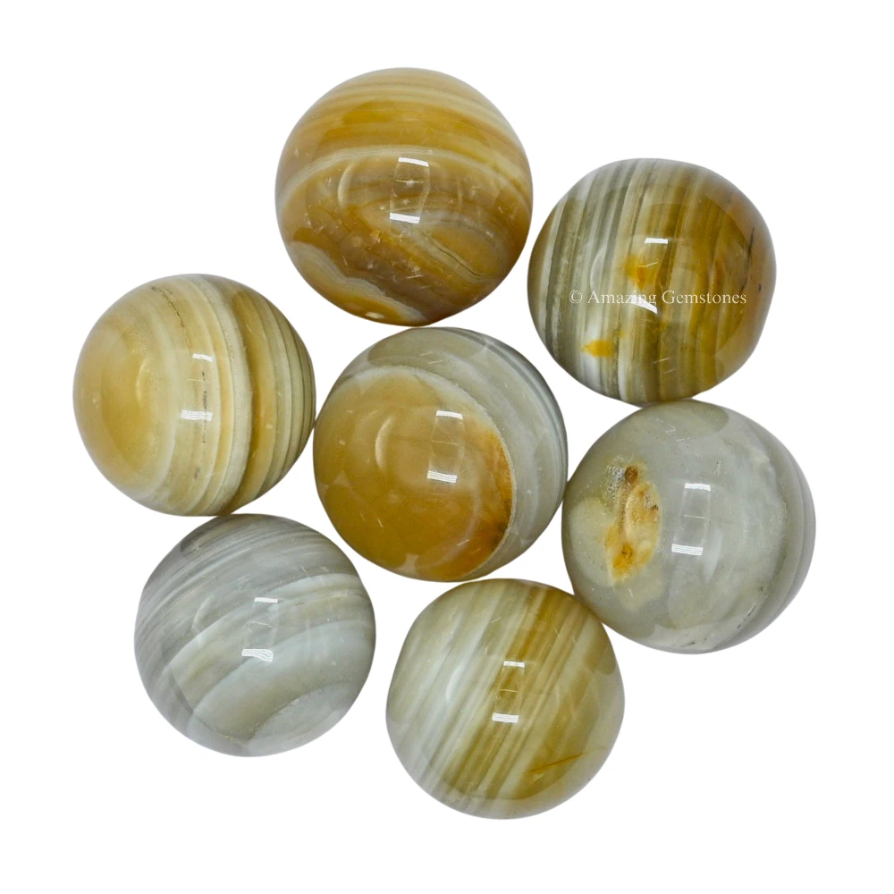 Lace Agate Sphere (1 Inch)